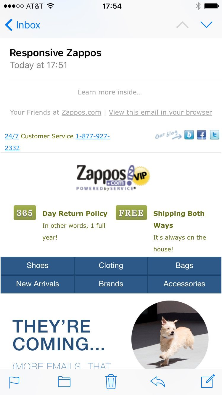 zappos responsive